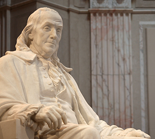 Statue of Benjamin Franklin